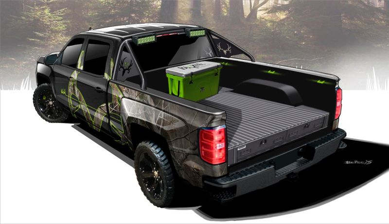 Illustration for article titled This Chevy Concept Truck Has Some Simple Accessories You'll Actually Want